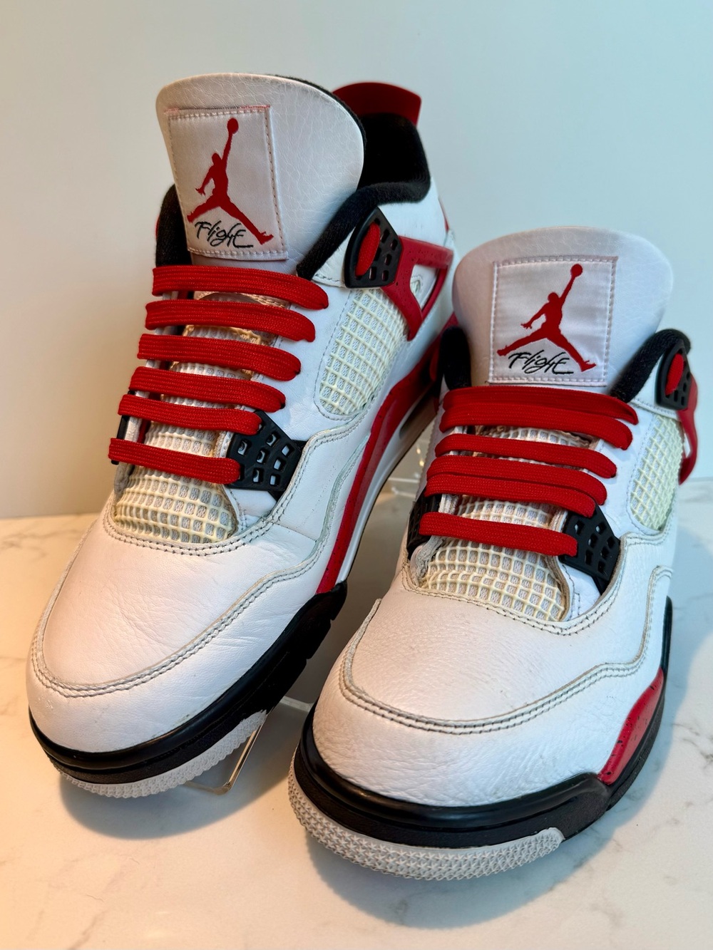 Air Jordan 4 Retro Red Cement 2023 Men’s 9.5 / Women’s 11 DH6927-161 w/ Box